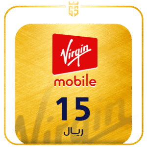 بطاقة فيرجن موبايل السعودي15 ريال
