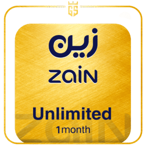 بطاقة زين مسبقة الدفع لشحن الانترنت غير محدوده لمدة شهر